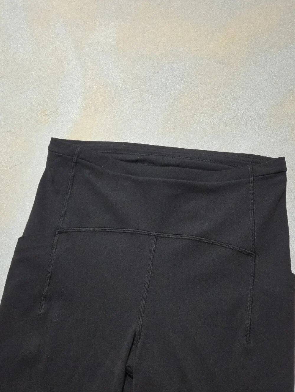 lululemon athletica Black High-Rise Leggings with Side Perforation NWOTS